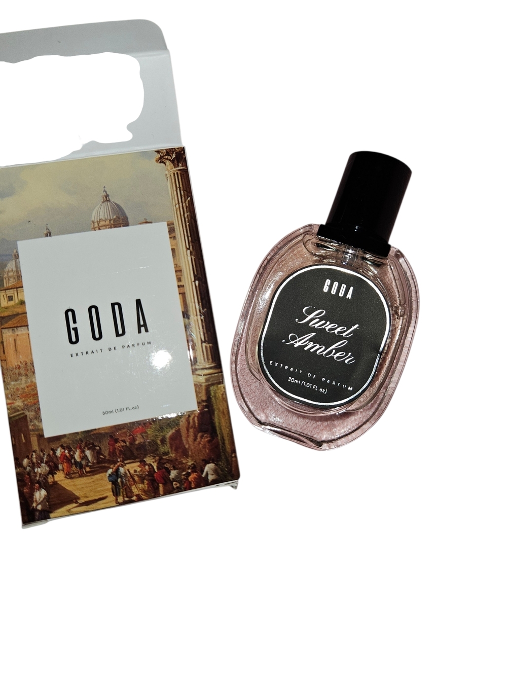 GODA Sweet Amber Extrait de Parfum - Pink Glass Bottle